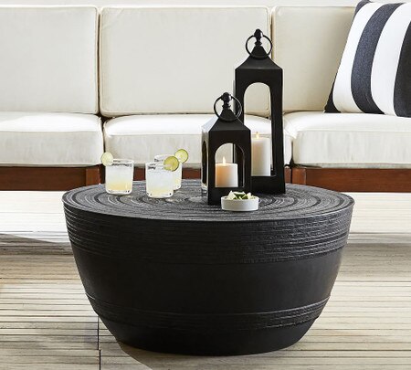 Frog Drum Metal Coffee Table Pottery Barn Australia Frog Drum Metal Coffee Table Pottery, Metal Drum Coffee Tables