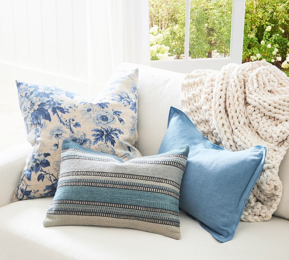Galen Linen Lumbar Cushion