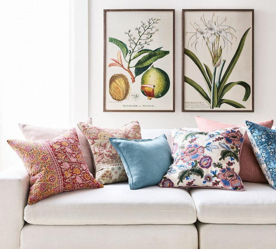 Galen Linen Lumbar Cushion
