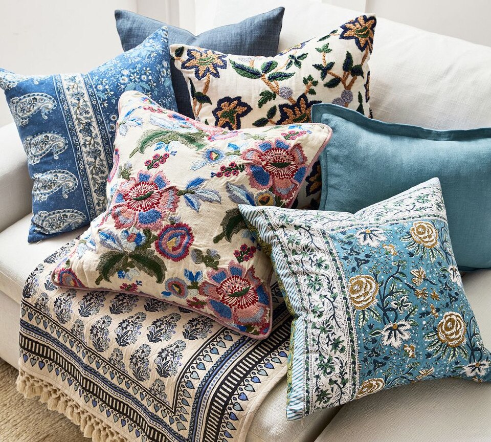 Galen Linen Lumbar Cushion