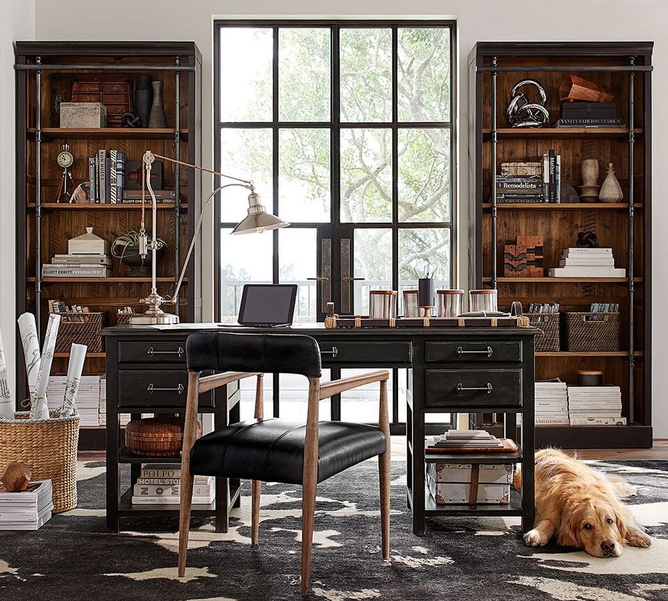 Gavin Reclaimed Wood Bookcase Pottery Barn Australia