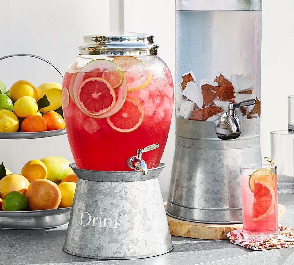 Glass Drink Dispenser