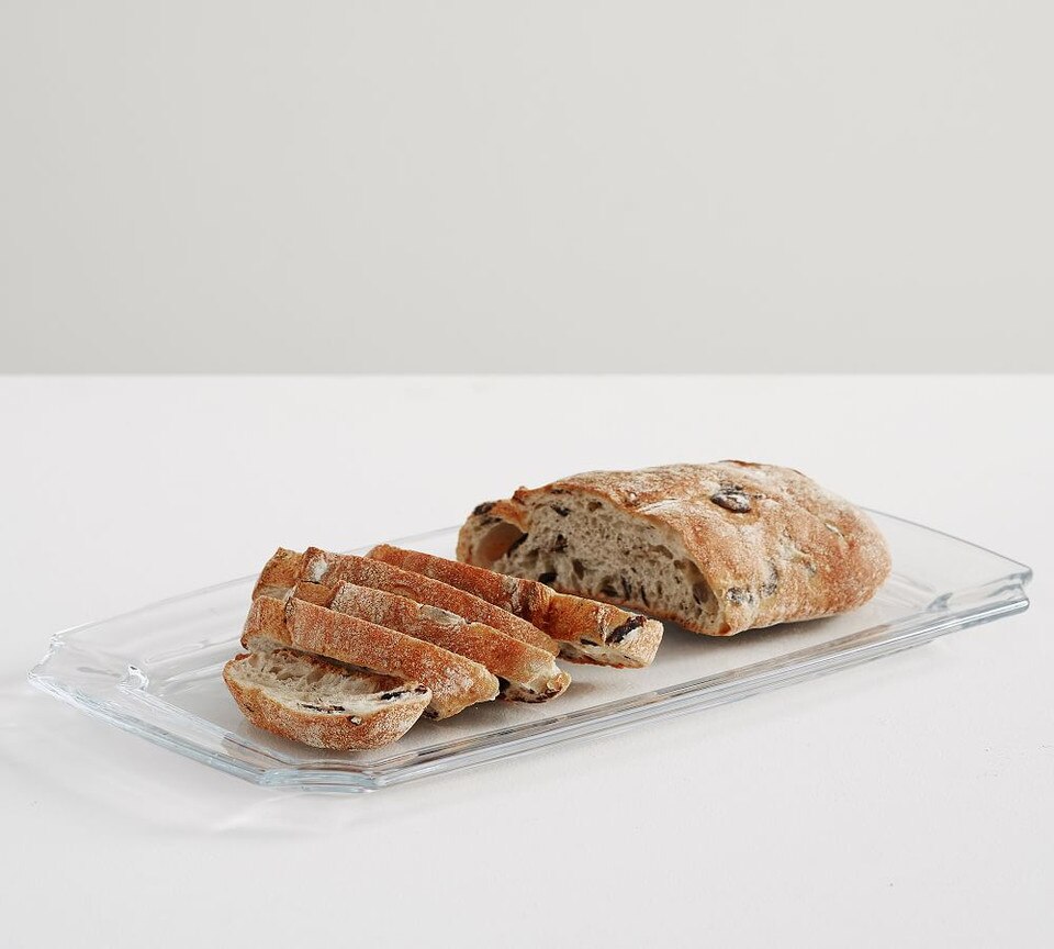 undefined | Grace Pressed Glass Serve Tray