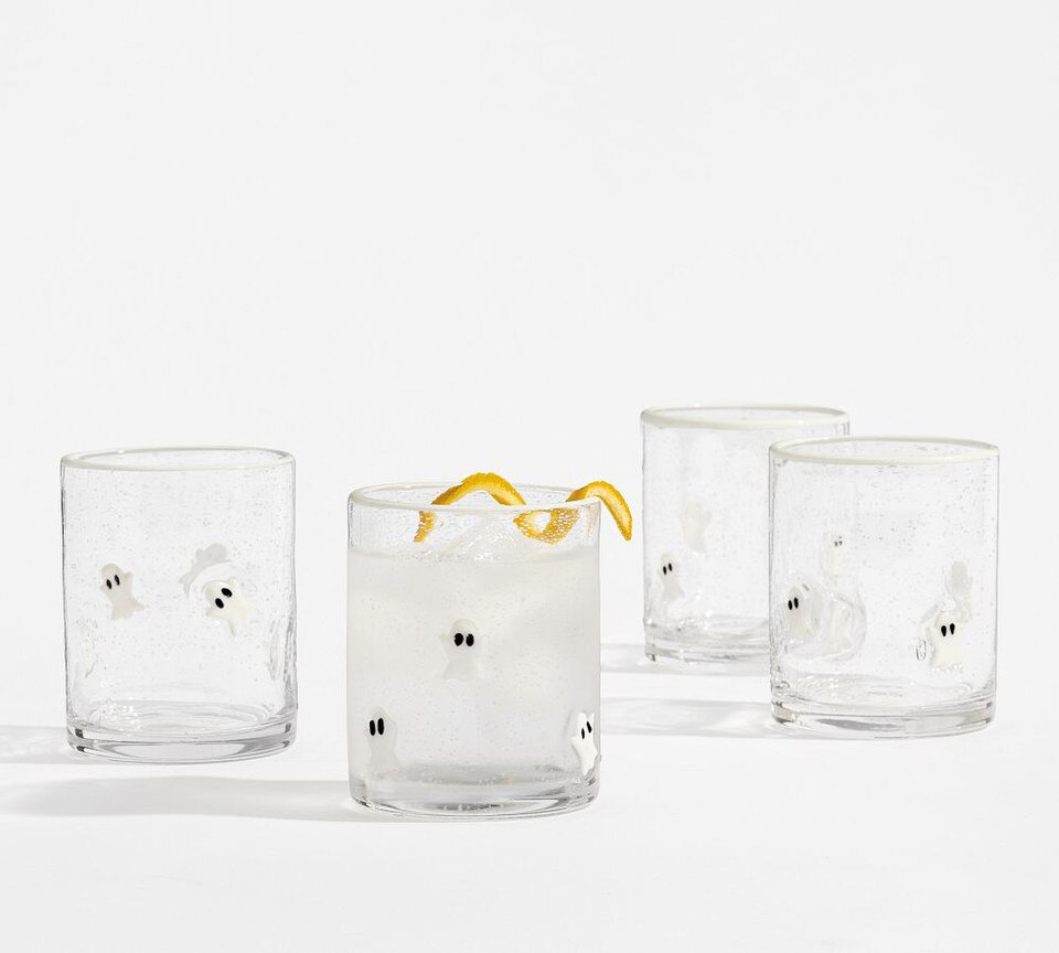 Gus the Ghost Icon Drinking Glasses