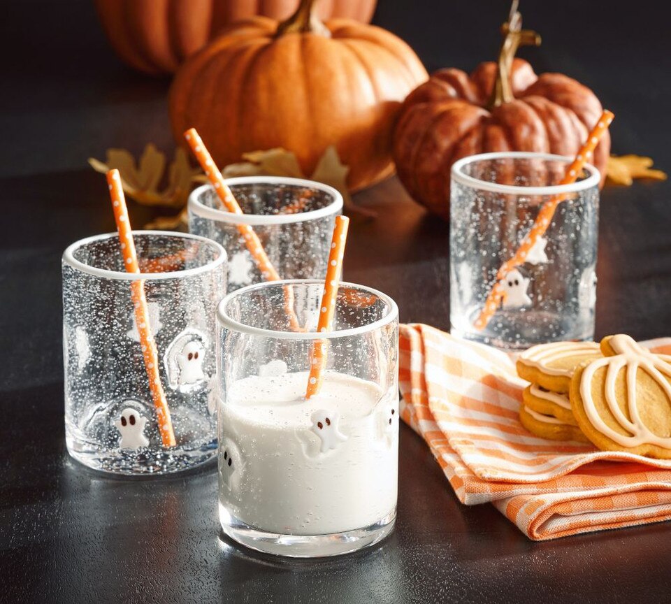 Gus the Ghost Icon Drinking Glasses
