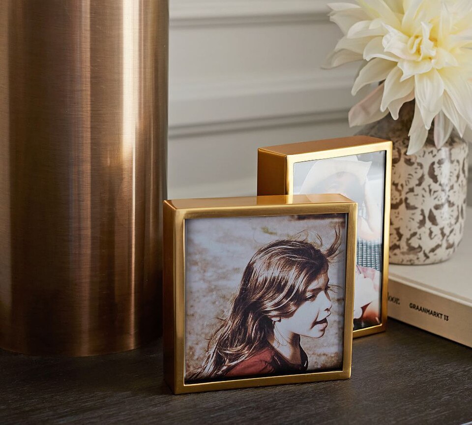 Hagen Picture Frames - Brass