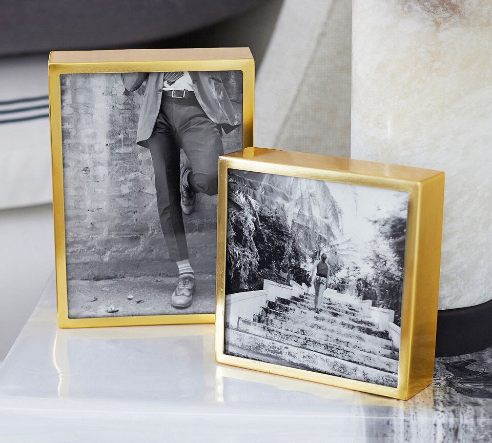 Hagen Picture Frames - Brass