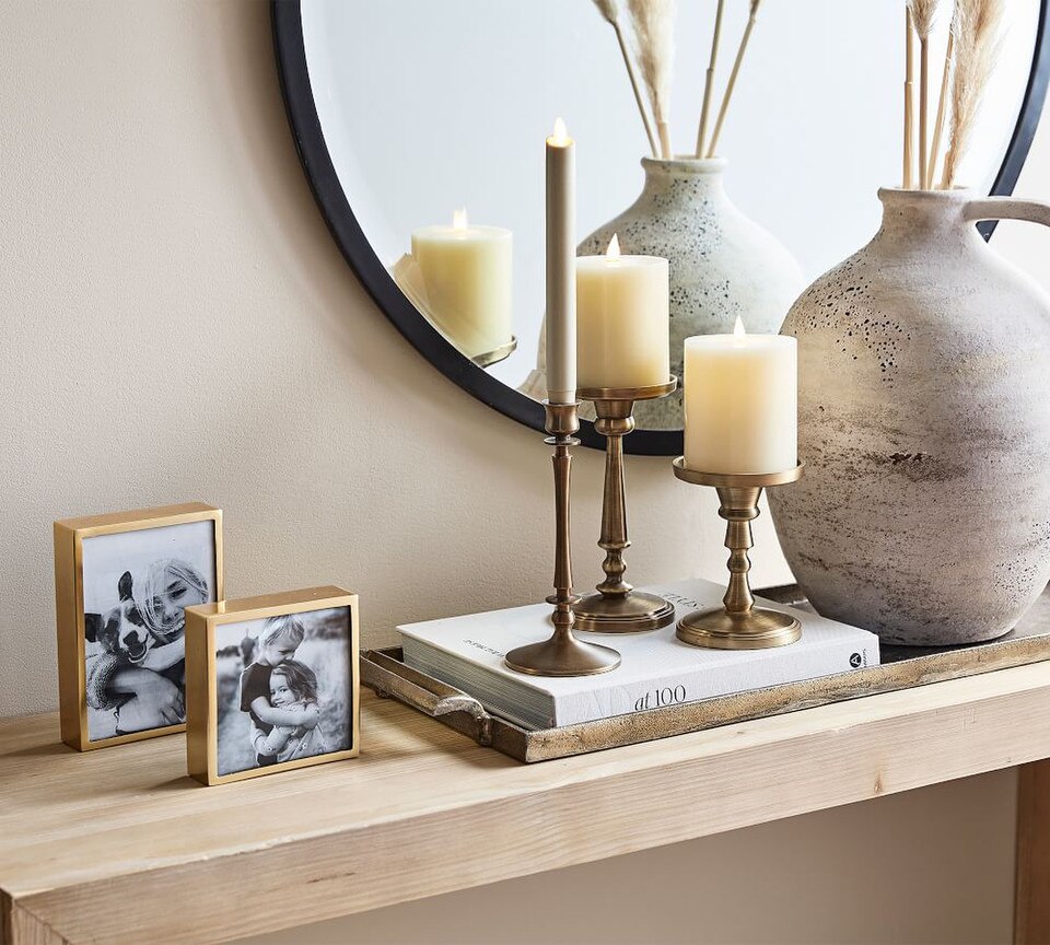 Hagen Picture Frames - Brass