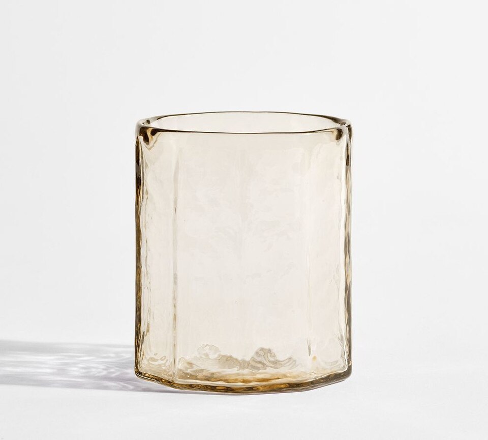 Hammered Cafe Drinking Glasses