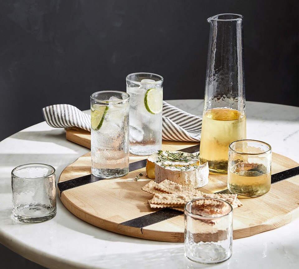 Hammered Handcrafted Drinking Glasses