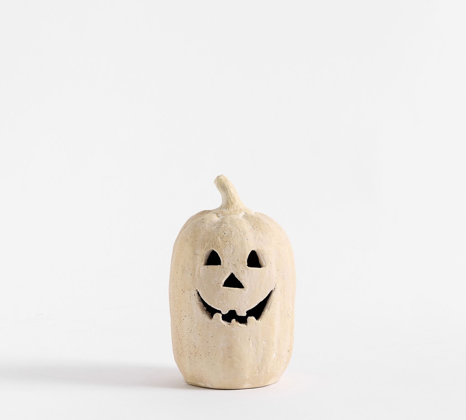 Handmade Terracotta Jack O' Lantern