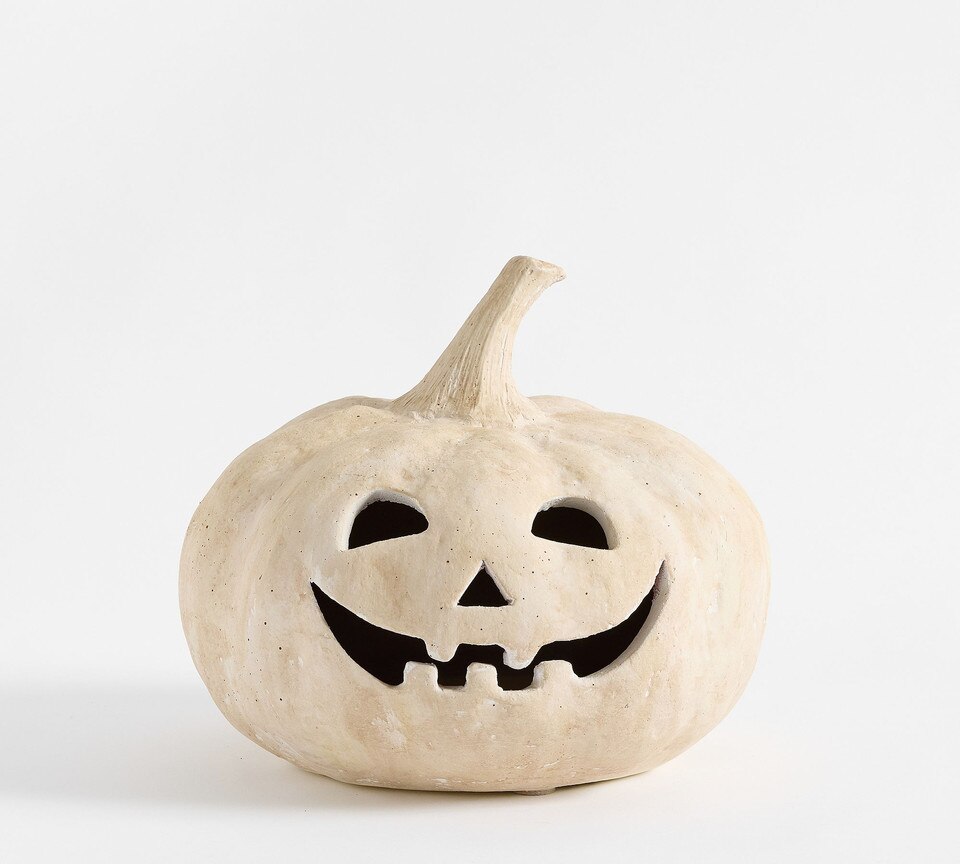 Handmade Terracotta Jack O' Lantern