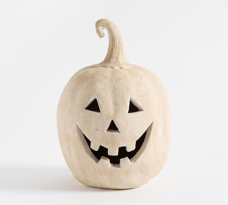 Handmade Terracotta Jack O' Lantern