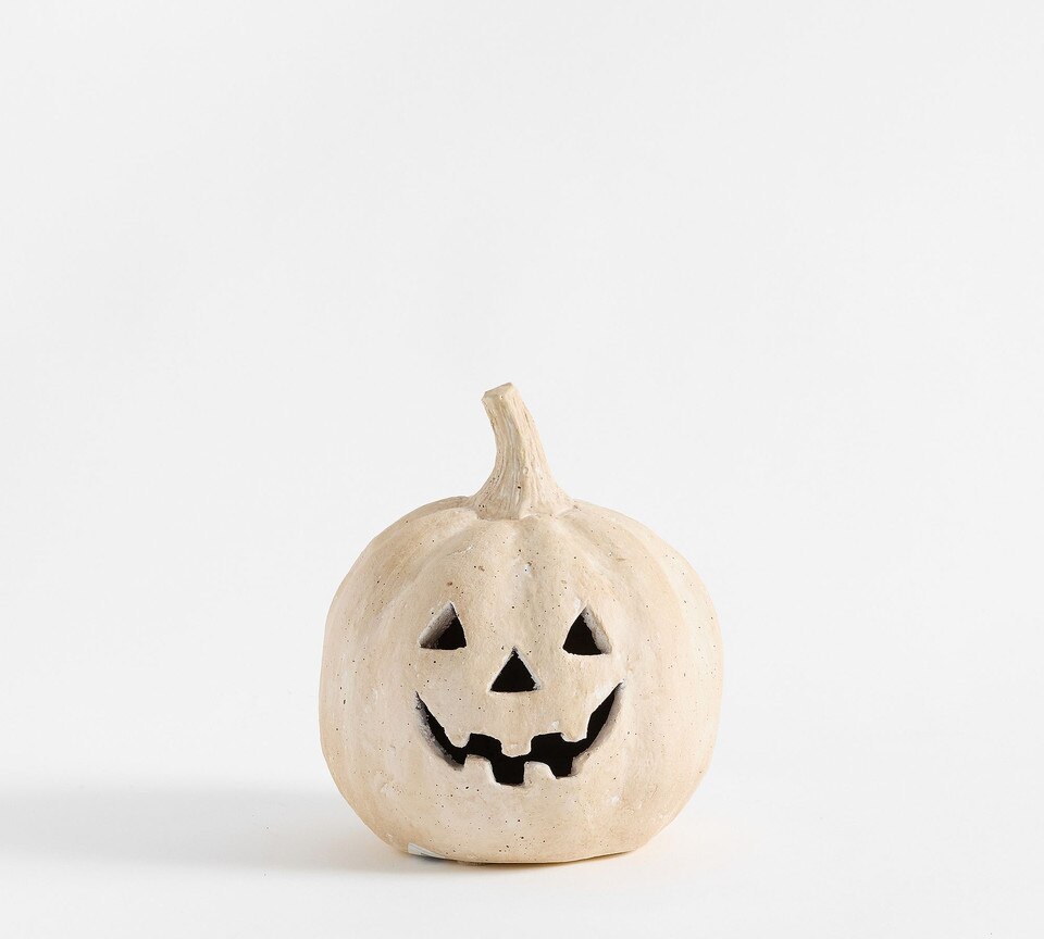 Handmade Terracotta Jack O' Lantern
