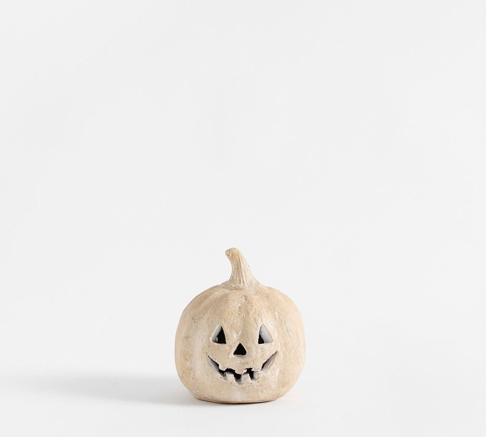 Handmade Terracotta Jack O' Lantern