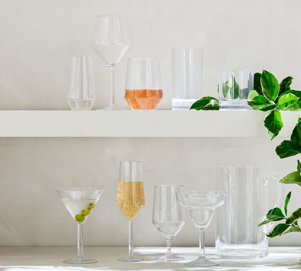 Happy Hour Acrylic Drinking Glasses