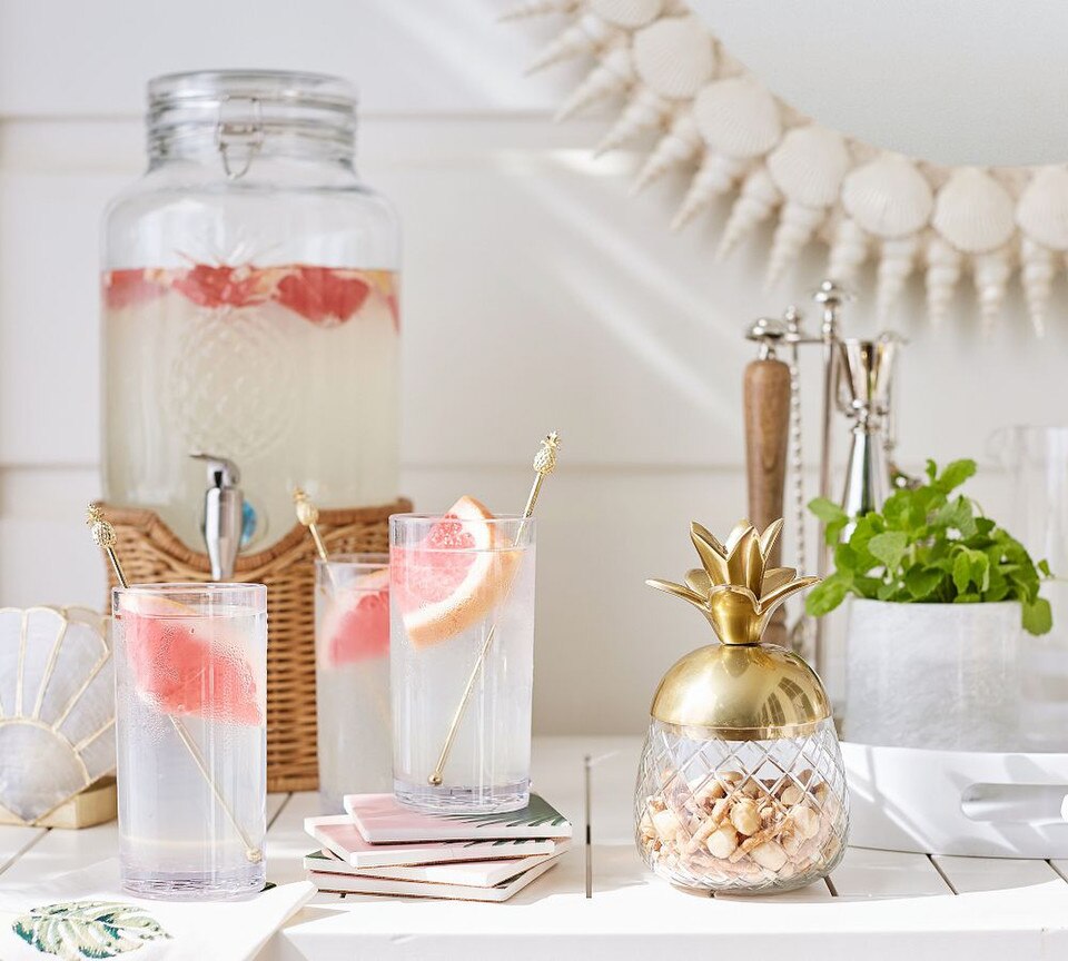 Happy Hour Acrylic Drinking Glasses