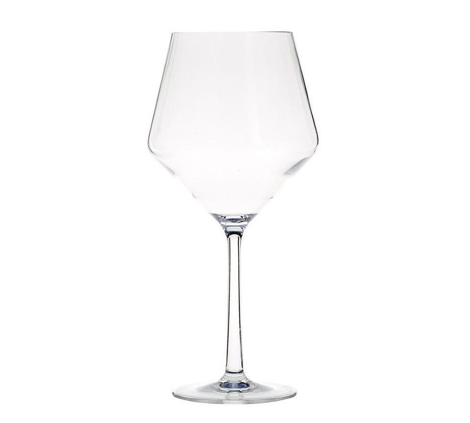 Happy Hour Acrylic Wine Glasses