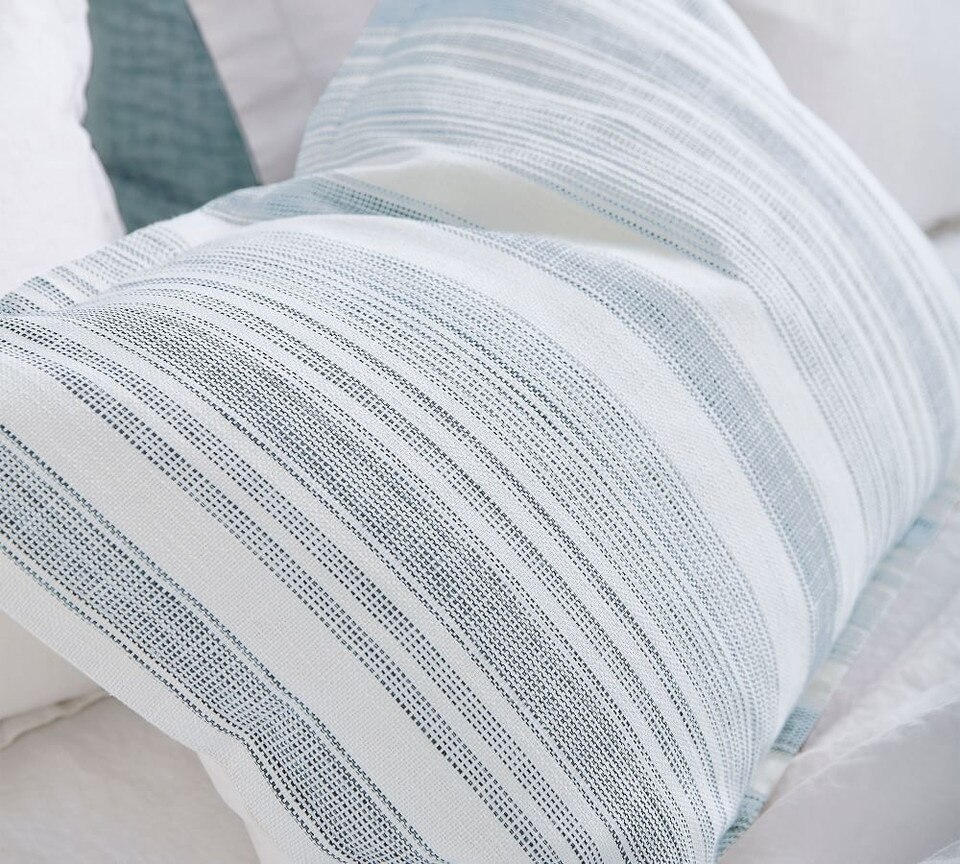 Hawthorn Striped Cotton Quilt Cover