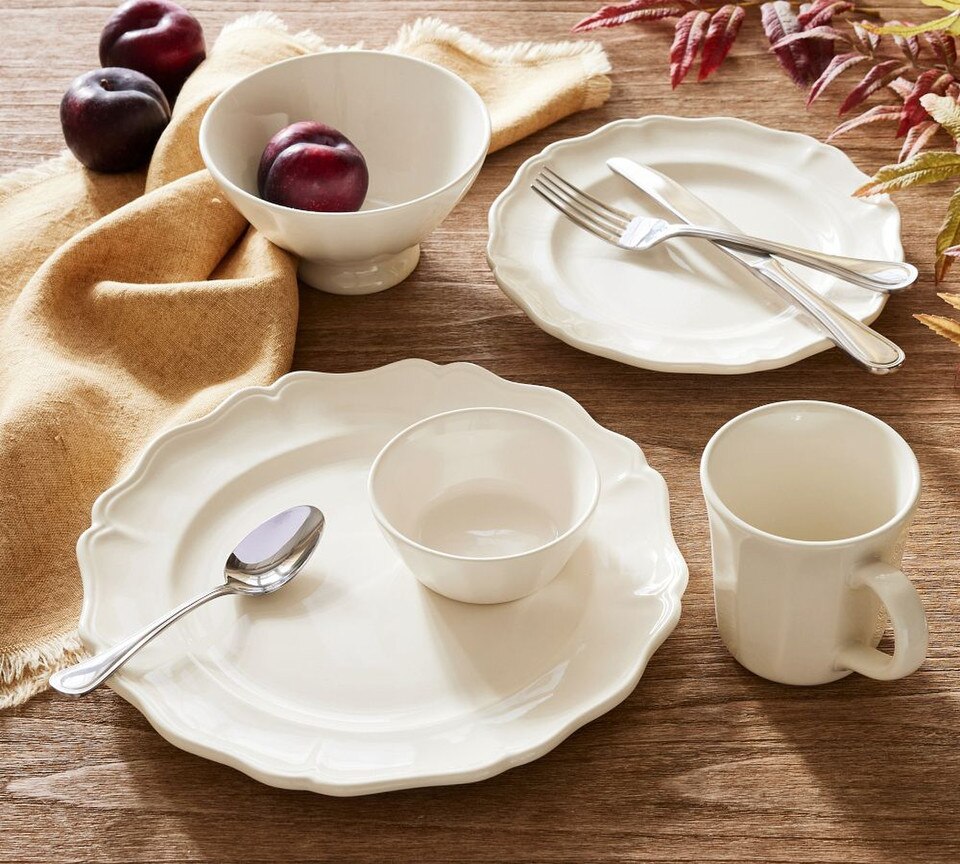 Heirloom Stoneware Dinner Plates