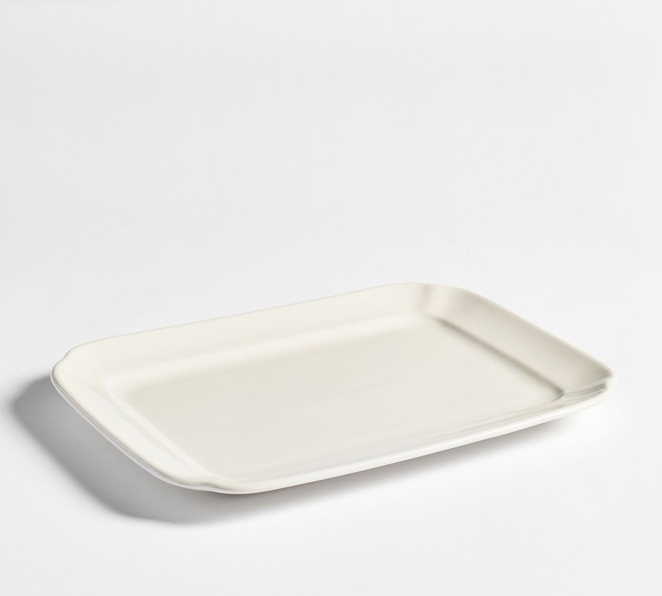 Heirloom Stoneware Rectangular Serving Platter