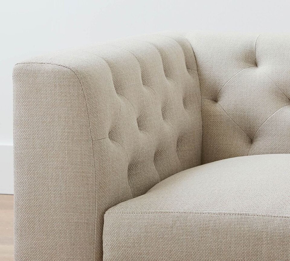 Henley Tufted Upholstered Sofa Collection (227 cm)