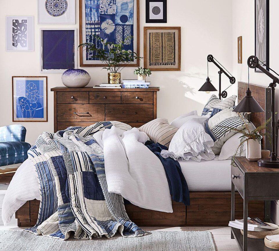 Honeycomb Quilt Cover & Pillowcases - White