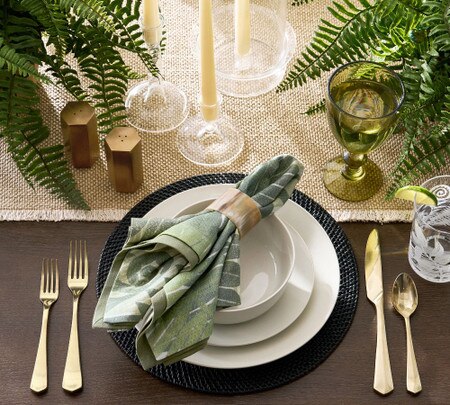 Handcrafted Horn Napkin Rings Set of - Main Image