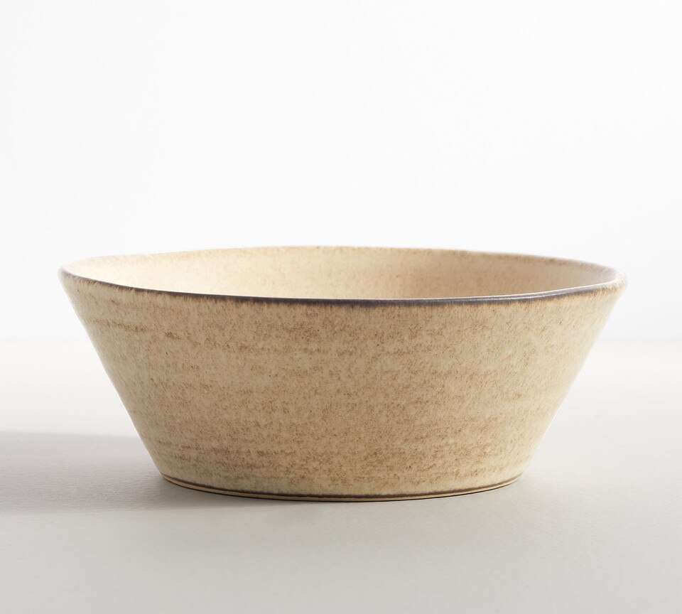 Larkin Reactive Glaze Stoneware Soup Bowls