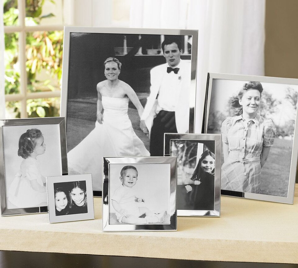 Modern Silver Frames