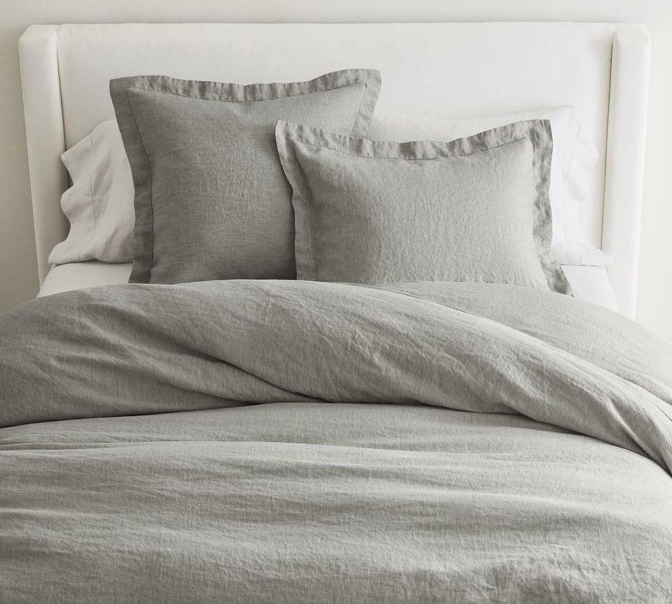 Belgian Flax Linen Quilt Cover & Pillowcases