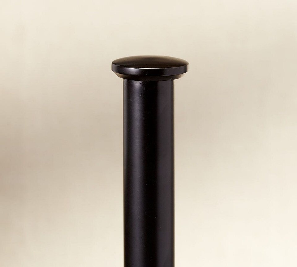 Pb Standard Endcap Finial Amp Curtain Rod Antique Bronze