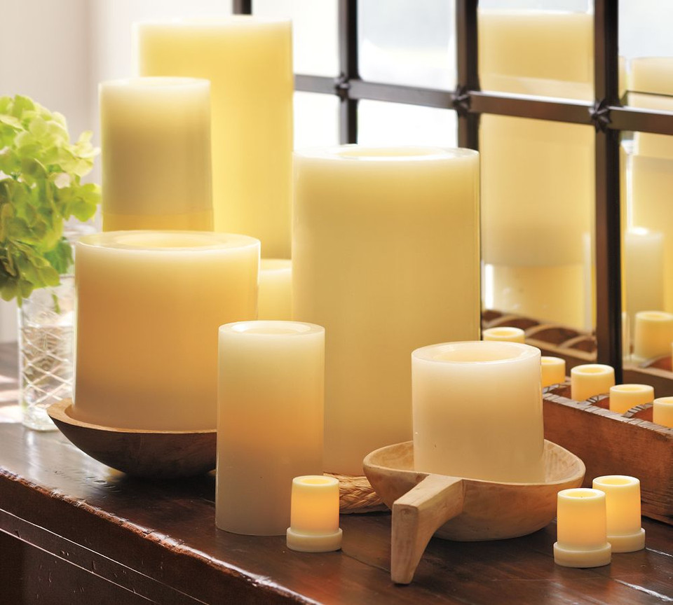 Flameless Wax Grand Candle