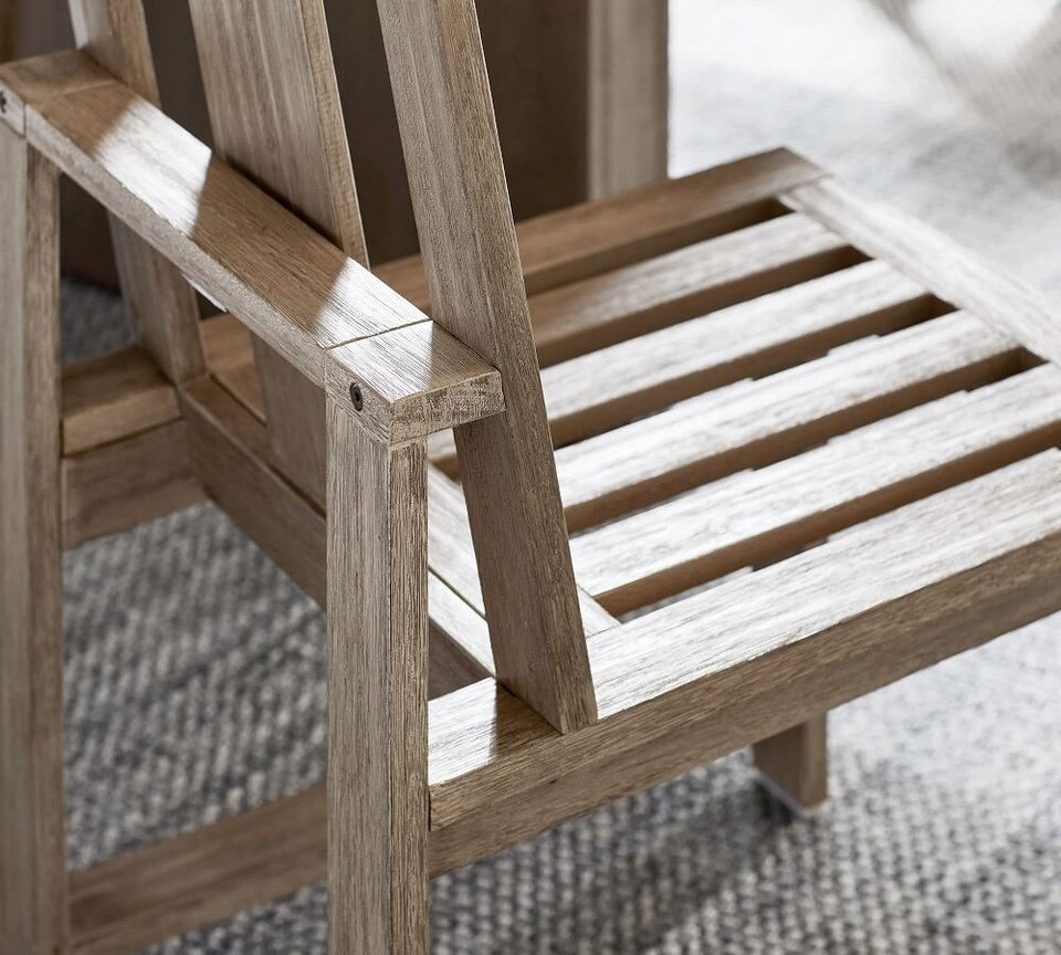 Indio FSC® Eucalyptus Dining & Armchairs, Grey Driftwood