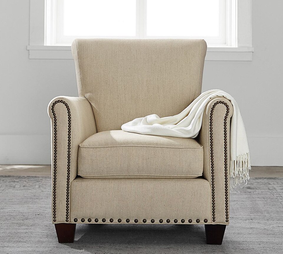 Irving Roll Arm Chair