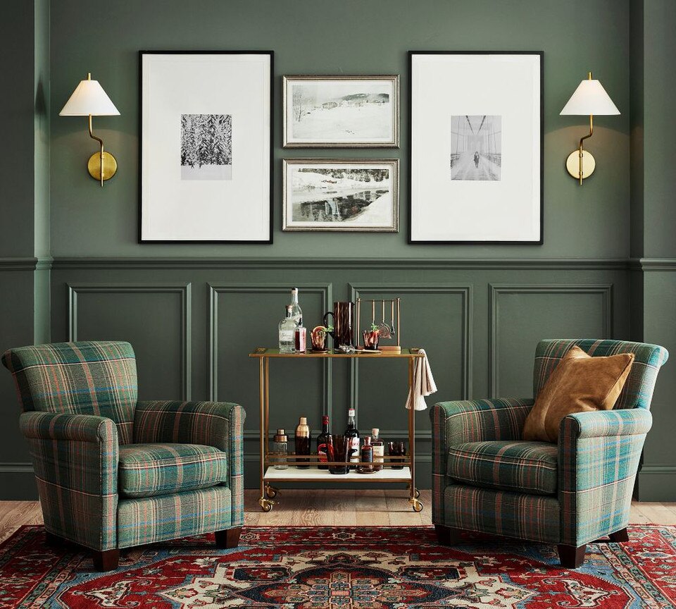 Irving Roll Arm Chair