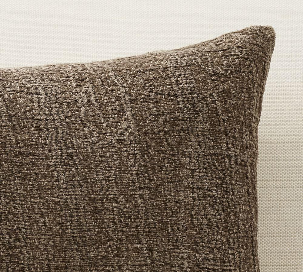 chenille lumbar pillow