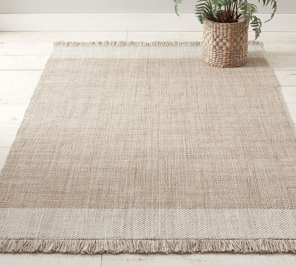 Kian Recycled Material Indoor/Outdoor Rug - Khaki ... (960 x 864 Pixel)