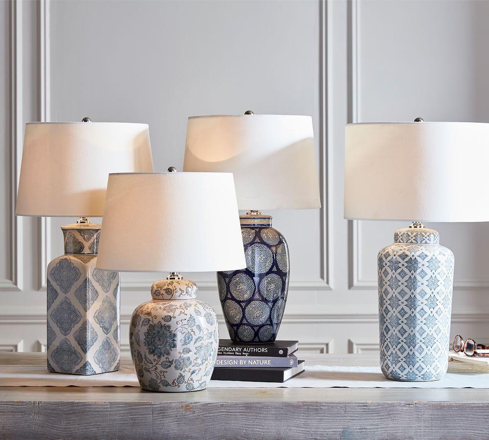 ceramic vase lamp