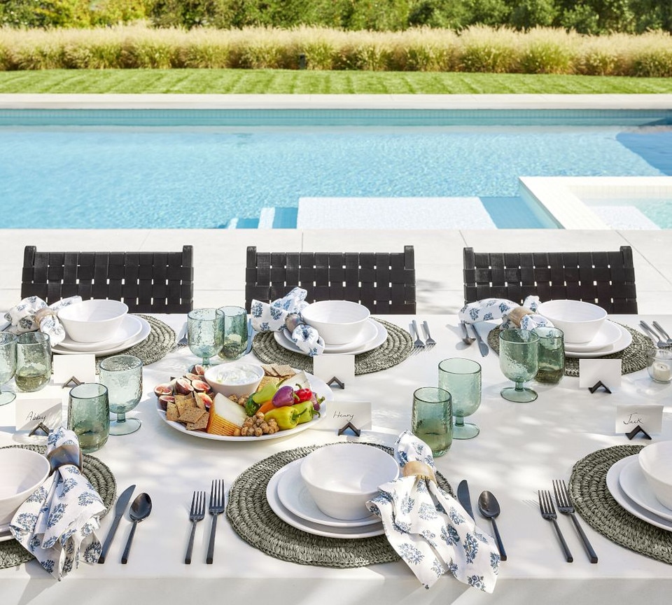 Larkin Melamine Dinner Plates