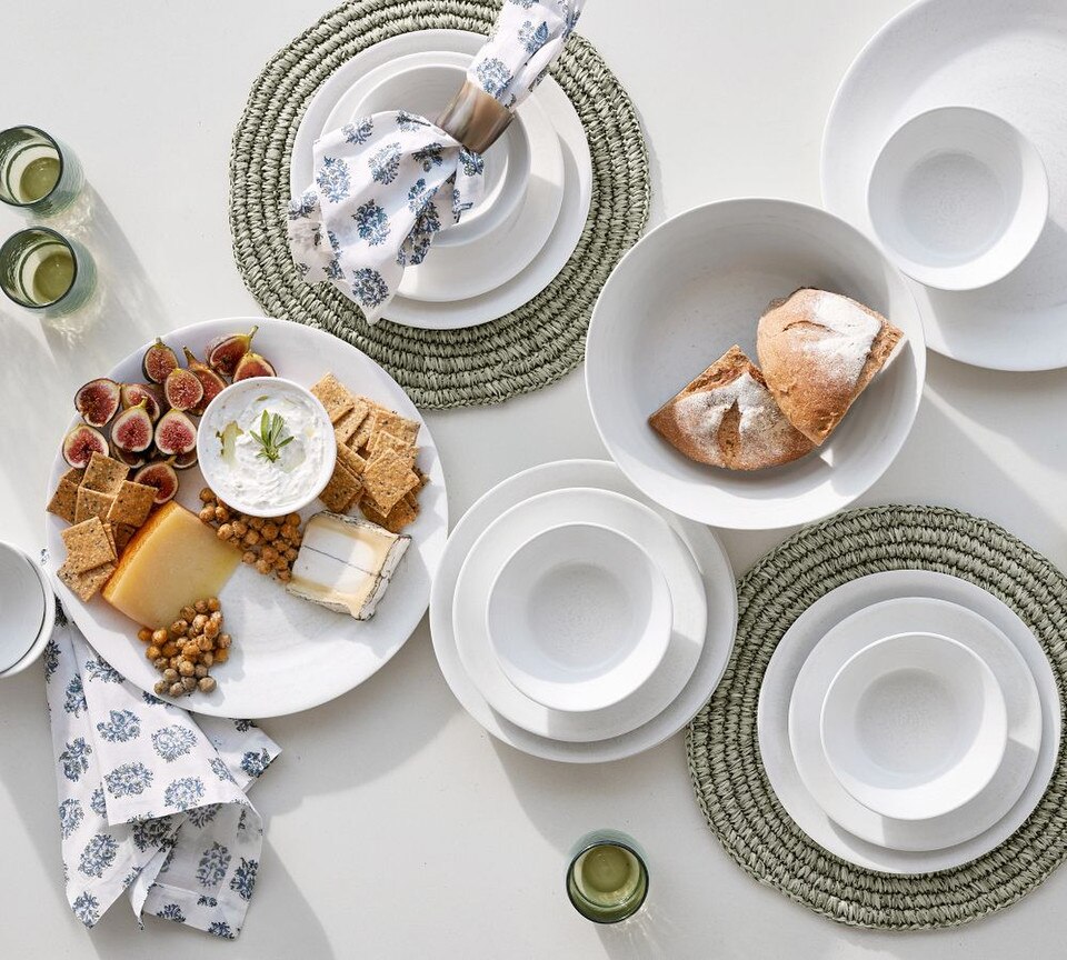 Larkin Melamine Dinner Plates