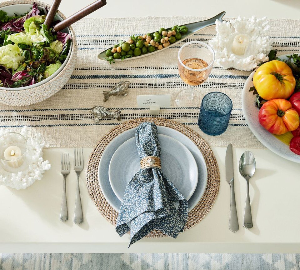 Larkin Melamine Dinner Plates