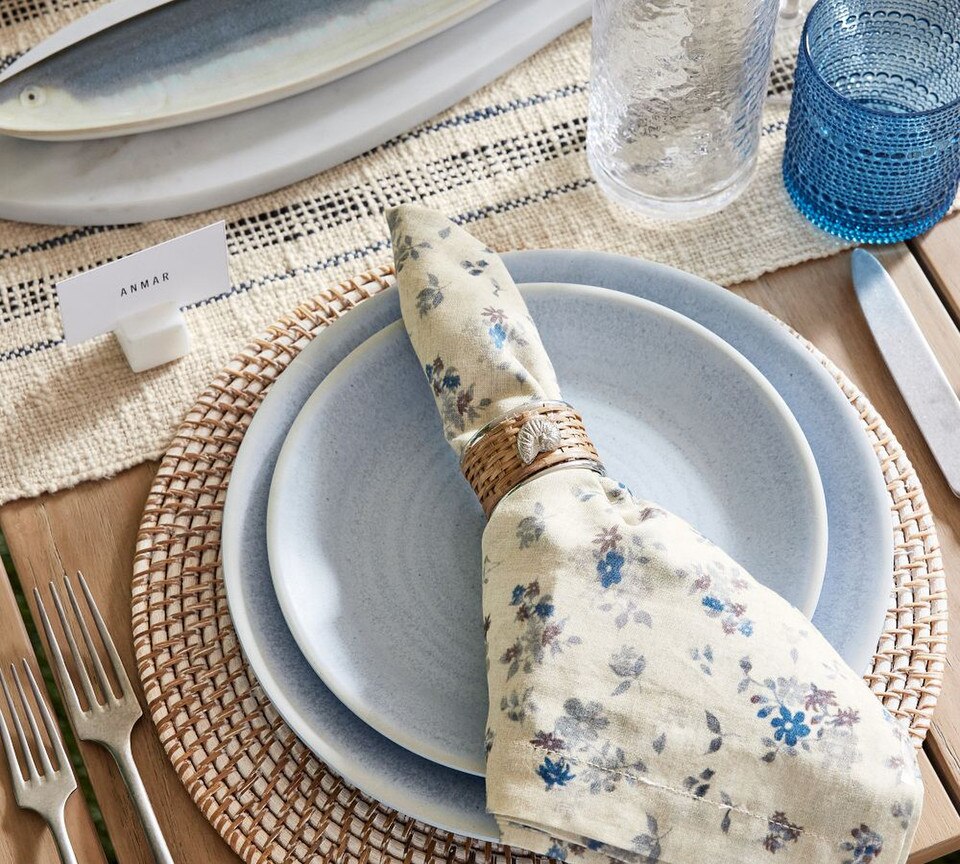 Larkin Melamine Dinner Plates