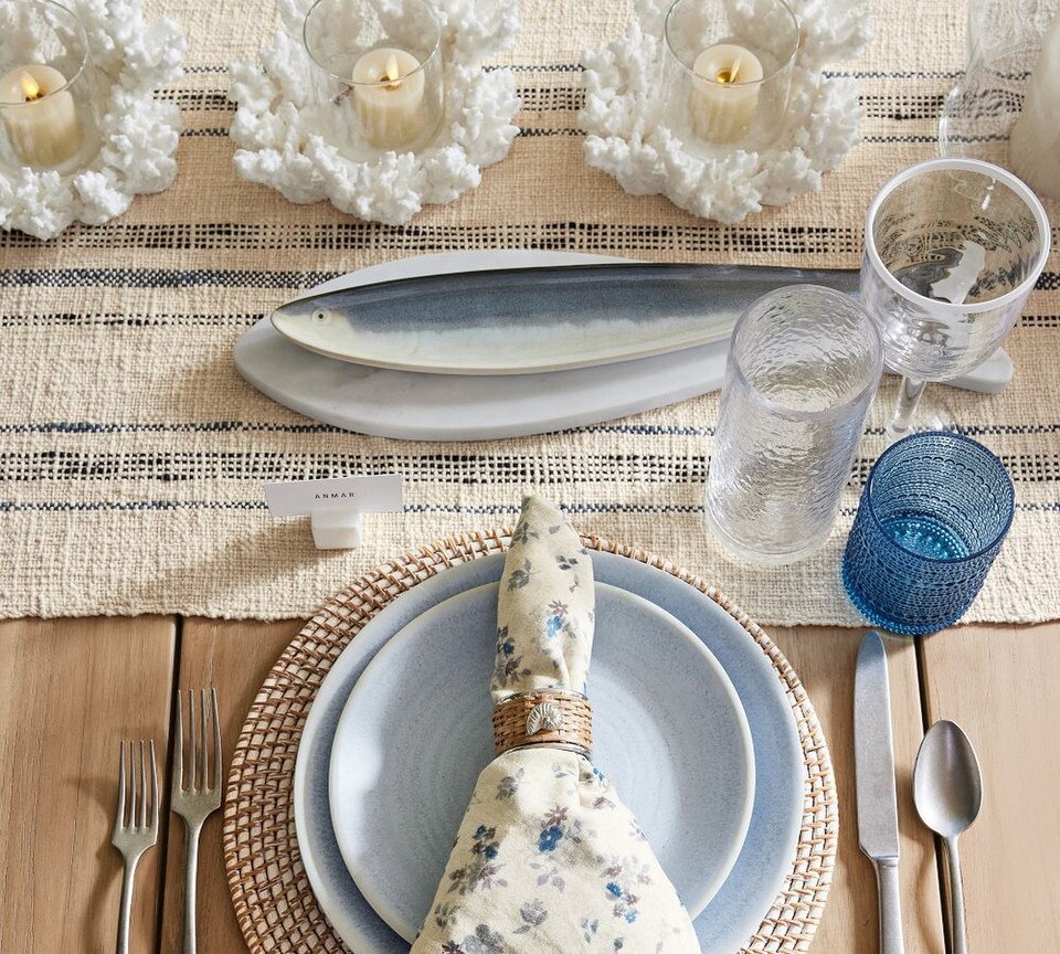 Larkin Melamine Dinner Plates