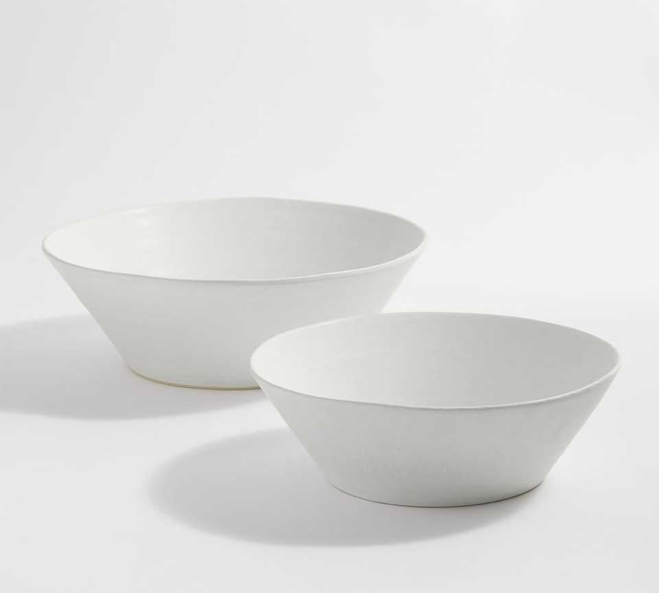 Larkin Reactive Glaze Stoneware Serving Bowls