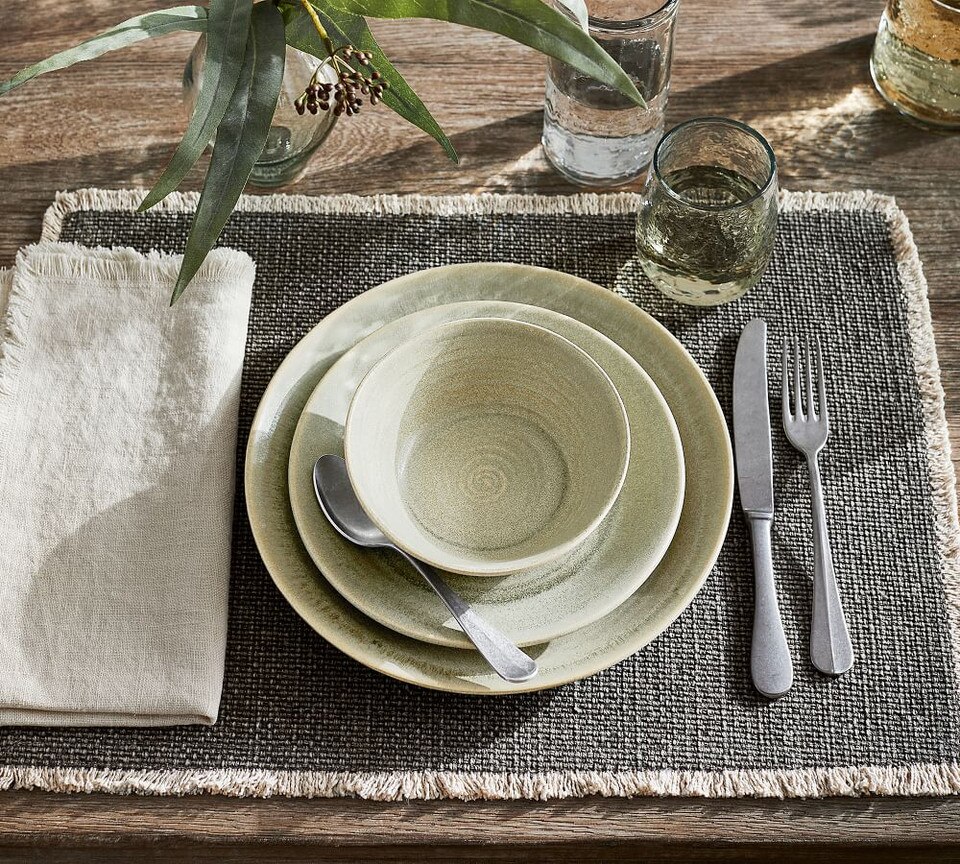 Larkin Reactive Glaze Stoneware Soup Bowls
