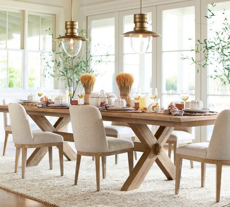 Layton Upholstered Dining Chair - Pottery Barn Australia