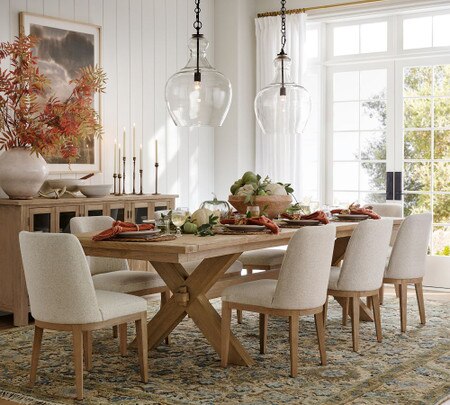 Pottery Barn Dining Table Chairs Cushions Pottery Barn Dining