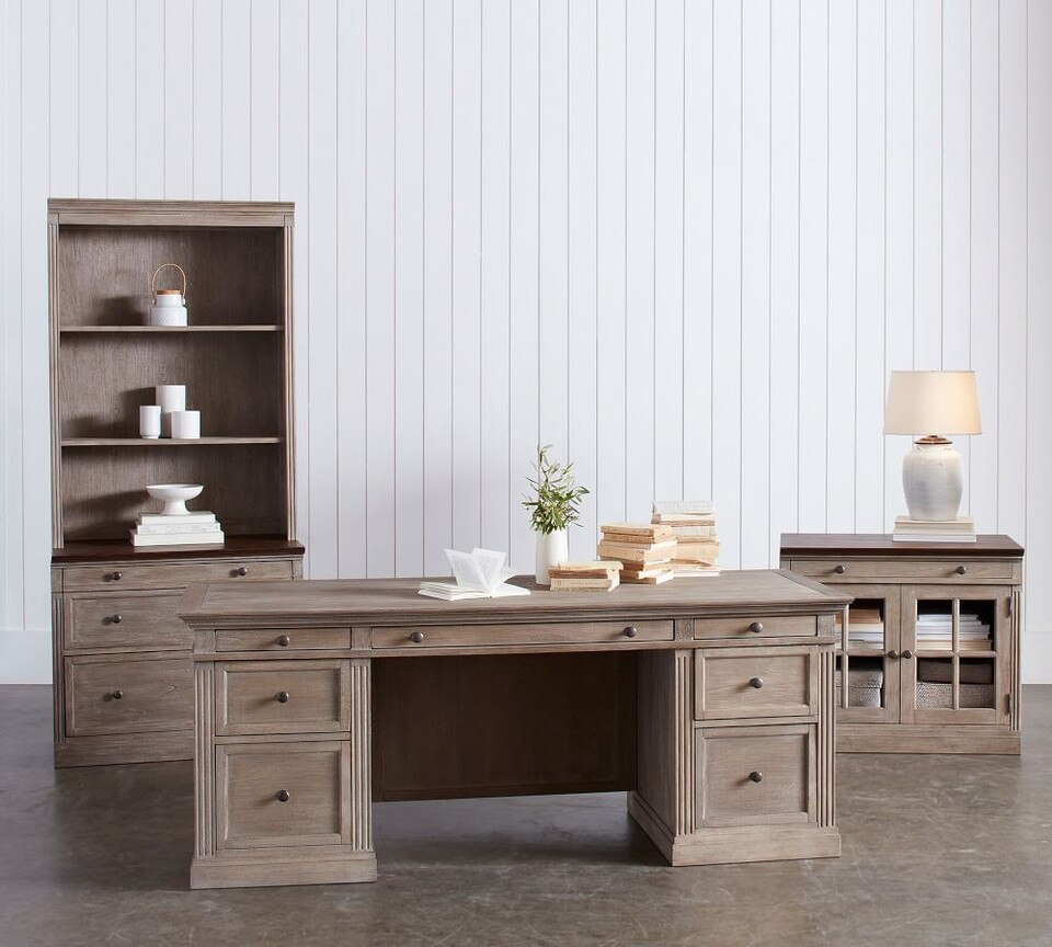 Livingston Large Desk Pottery Barn Australia