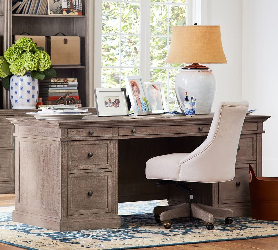 Livingston 75" Executive Desk